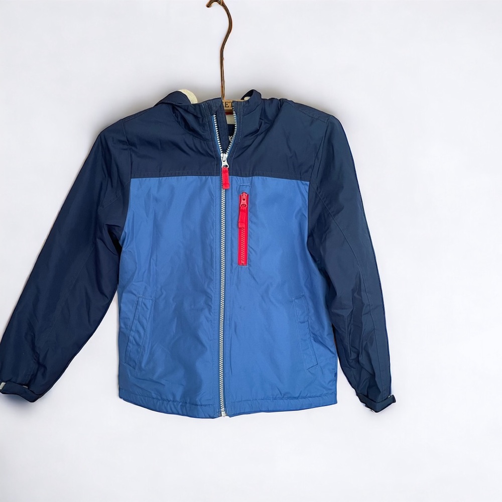 Fleece-Lined Colourblock Jacket by oshkosh , boy size 8